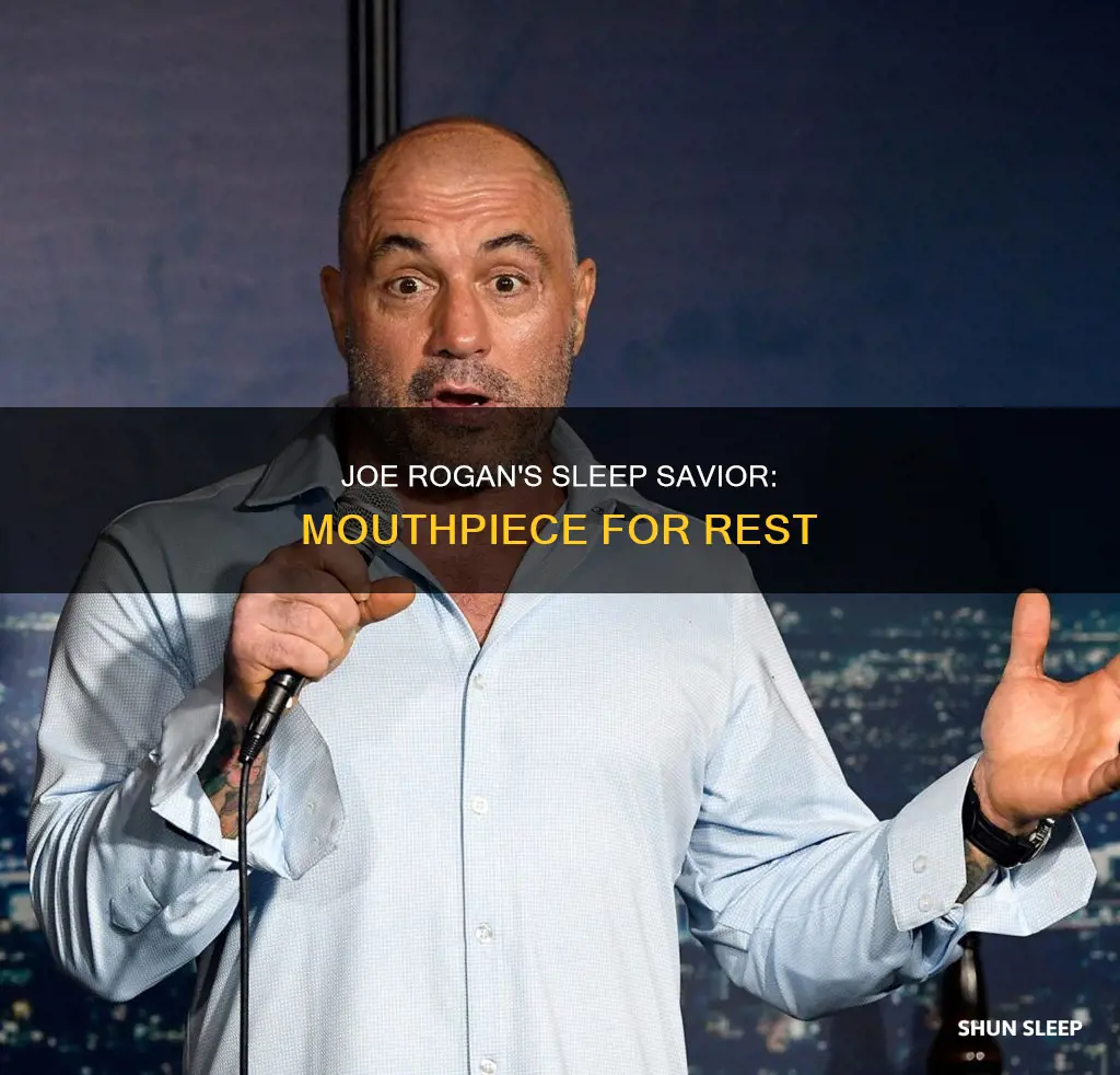 what mouth piece does joe rogan use to sleep