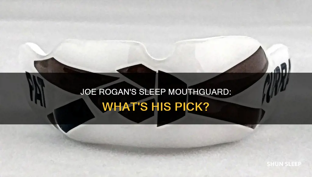 what mouthguard does joe rogan use for sleep