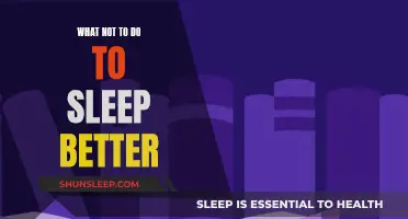 Avoid These Mistakes for a Better Night's Sleep