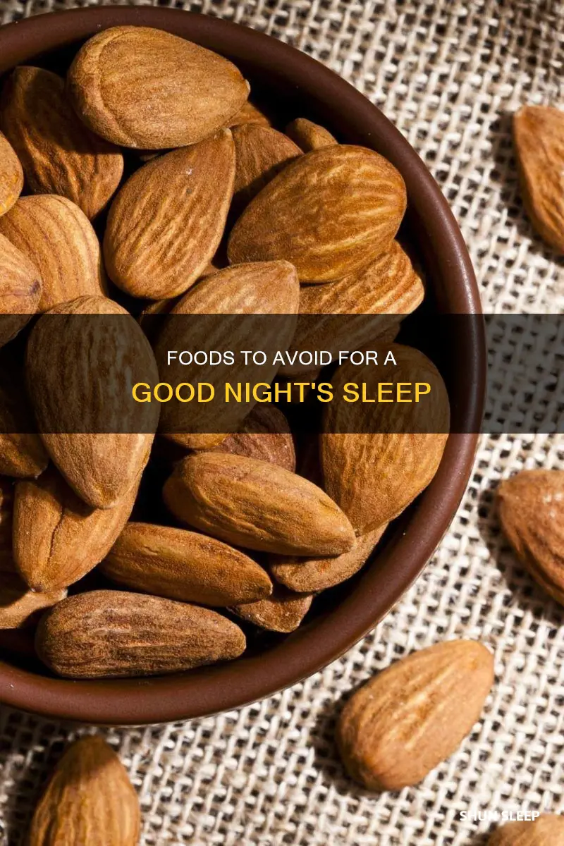 what not to eat to sleep better