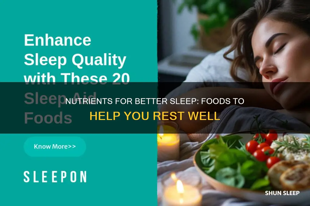 what nutrients help you sleep