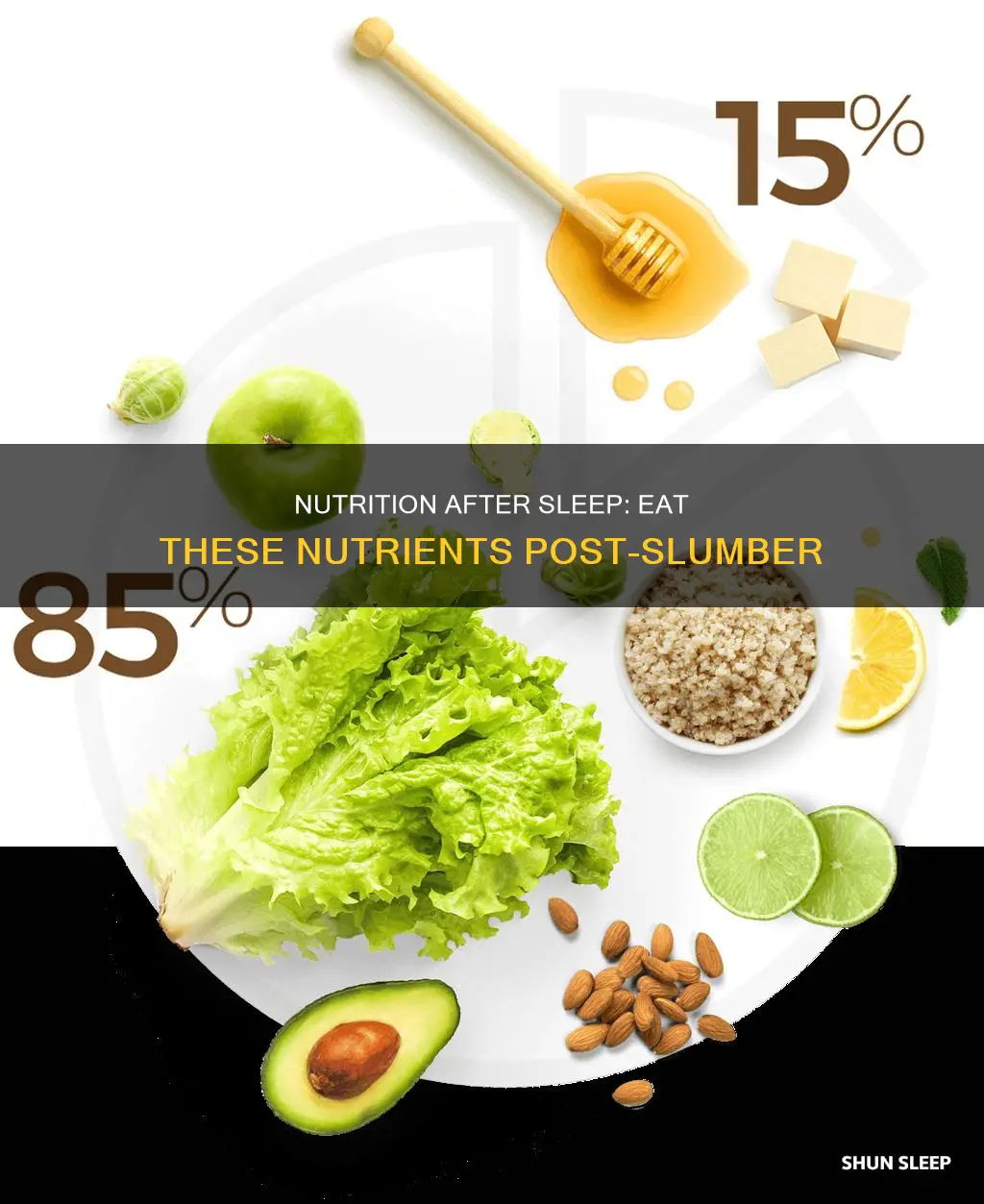 what nutrients need to be eaten after sleeping