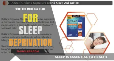 Sleep Deprivation: OTC Medication Options for Relief