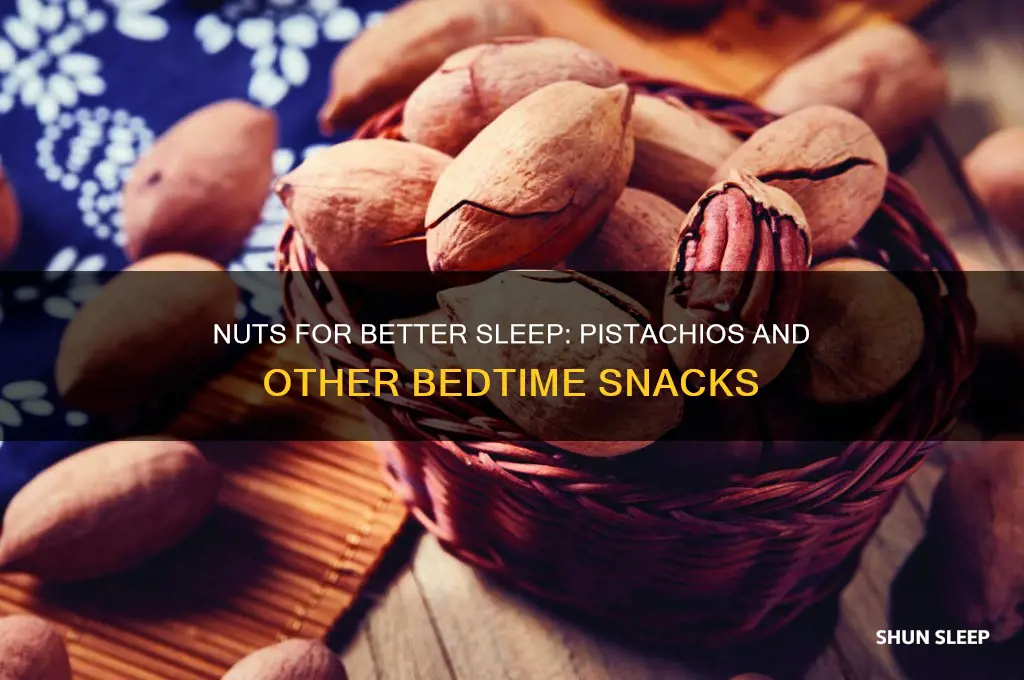 what other nuts help you sleep along with pistachios
