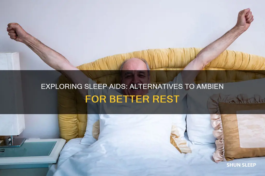 what other pill besides ambien can help with sleep