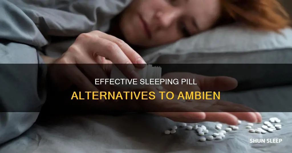 what other sleeping pills besides ambien can a patient take