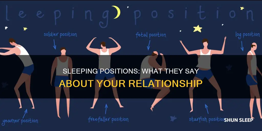 what partner sleeping positions mean