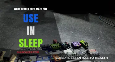 Matt Pike's Sleep Guitar Pedal Setup