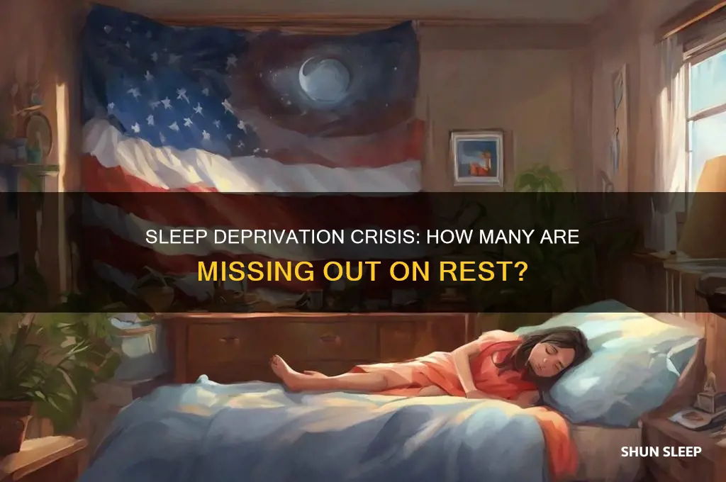 what percebtage of people dont get enough sleep