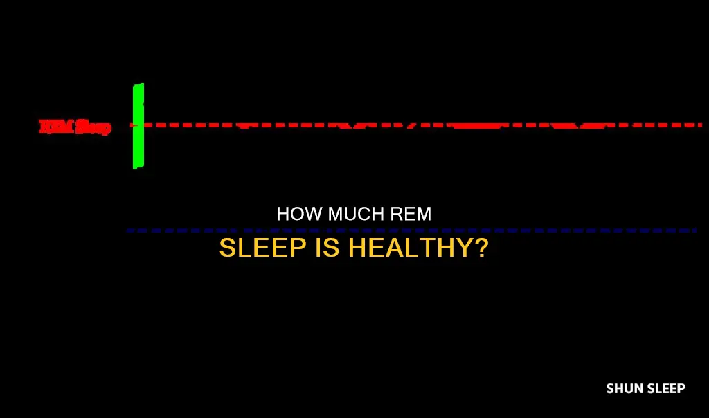 what percentage of rem sleep is norma