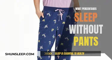 How Many People Sleep Without Pants?