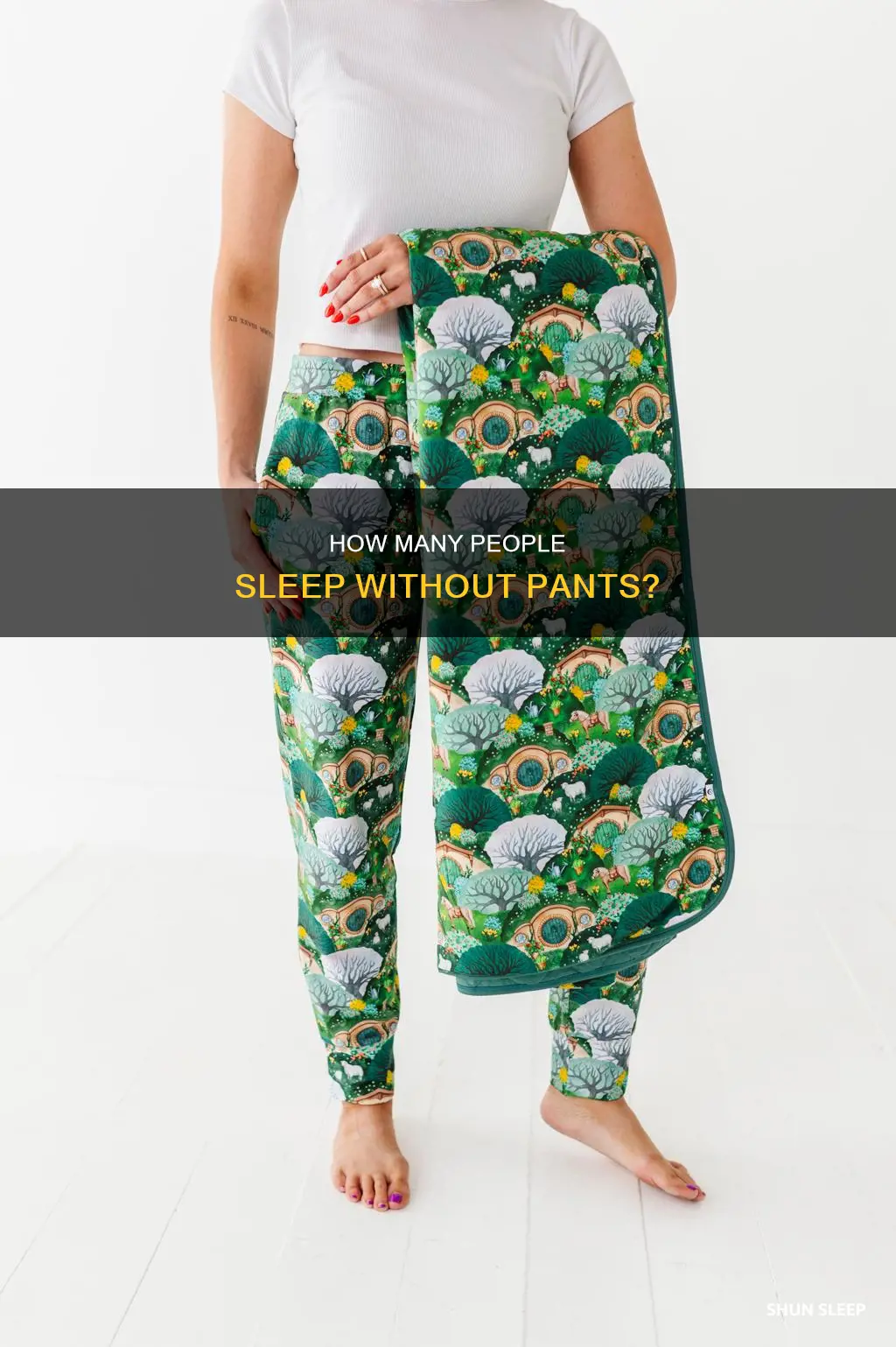 what percentages sleep without pants