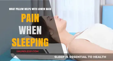 Best Pillows for Lower Back Pain Relief During Sleep