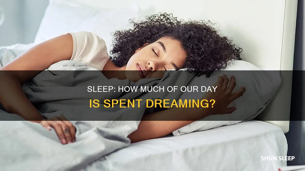 what porportion of a day does a human sleep