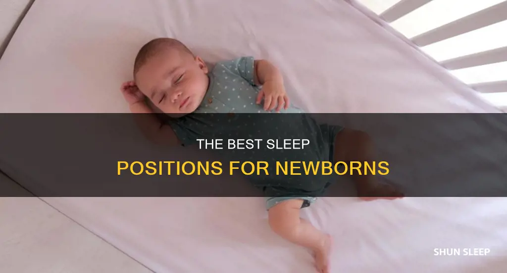what position do newborns sleep