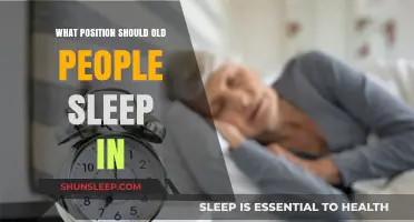 Ideal Sleeping Positions for Seniors