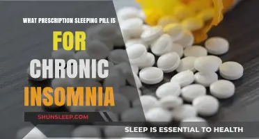 Sleeping Pills: Chronic Insomnia Prescription Options