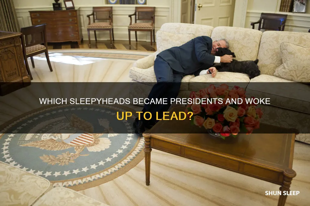what president went to sleep and wake up