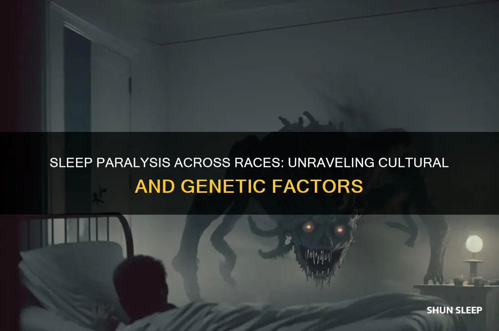 what race gets sleep paralysis
