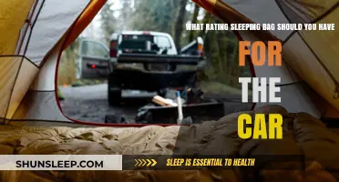 Sleeping Bag Ratings: Choosing the Right One for Your Car