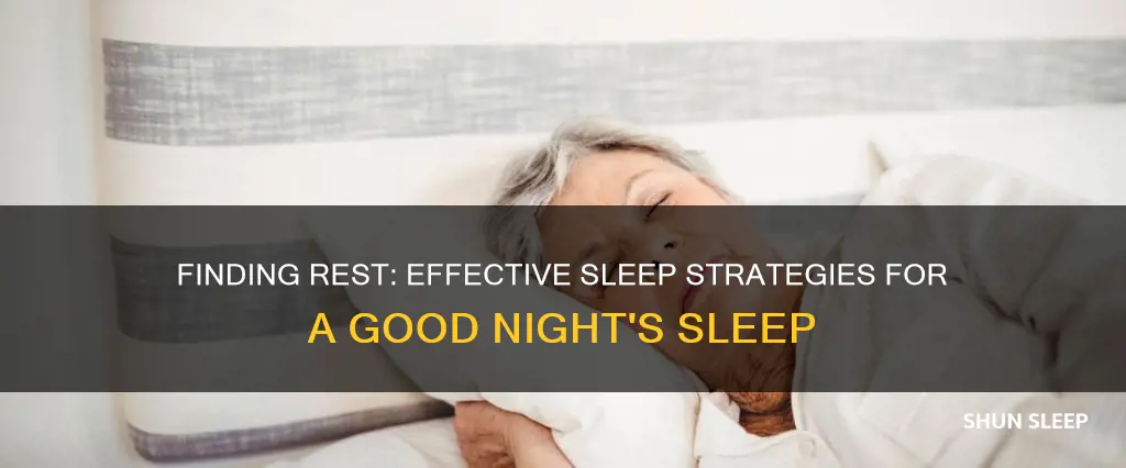 what really works for sleep