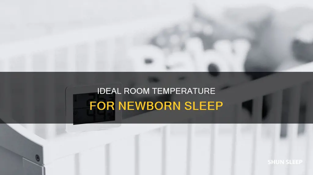what room temp should newborn sleep in