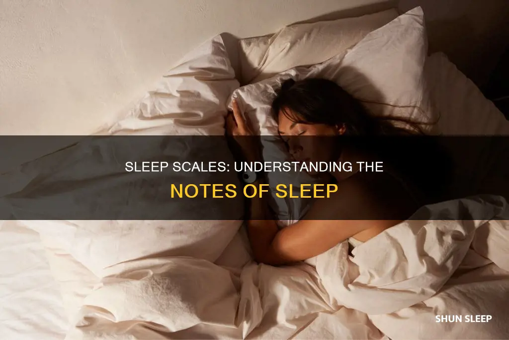 what scales does sleep use
