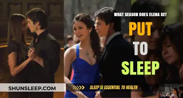When Does Elena Fall Asleep in The Vampire Diaries?
