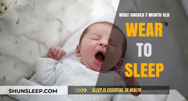 Baby Sleepwear: Dressing Your 7-Month-Old for Bedtime