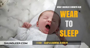 Baby Sleepwear: 9-Month-Old's Comfortable Clothing Options