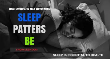 Sleep Patterns for Women in Their 50s