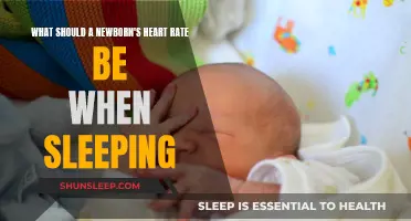 Heart Rate Vital Signs for Newborns While Sleeping