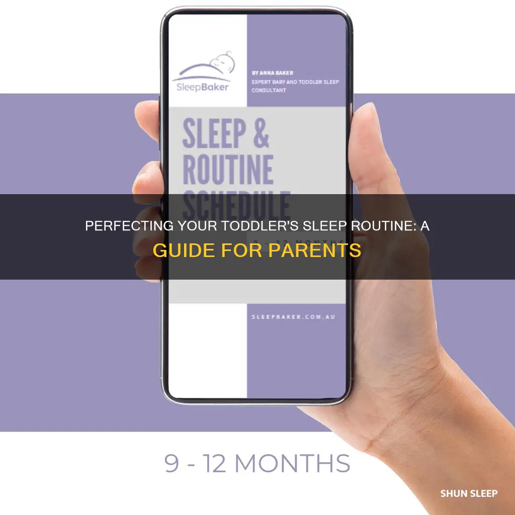 what should be my over 18 month old sleep routine