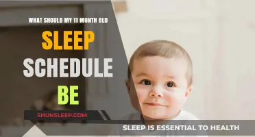 Sleep Training Your 11-Month-Old: A Schedule Guide