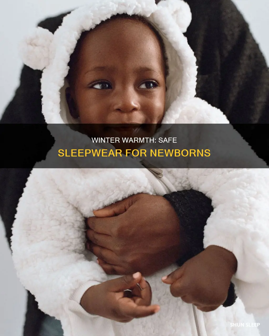 what should newborn sleep in winter