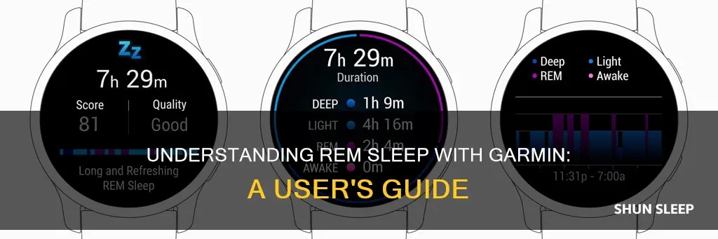 what should rem sleep look like on garmin