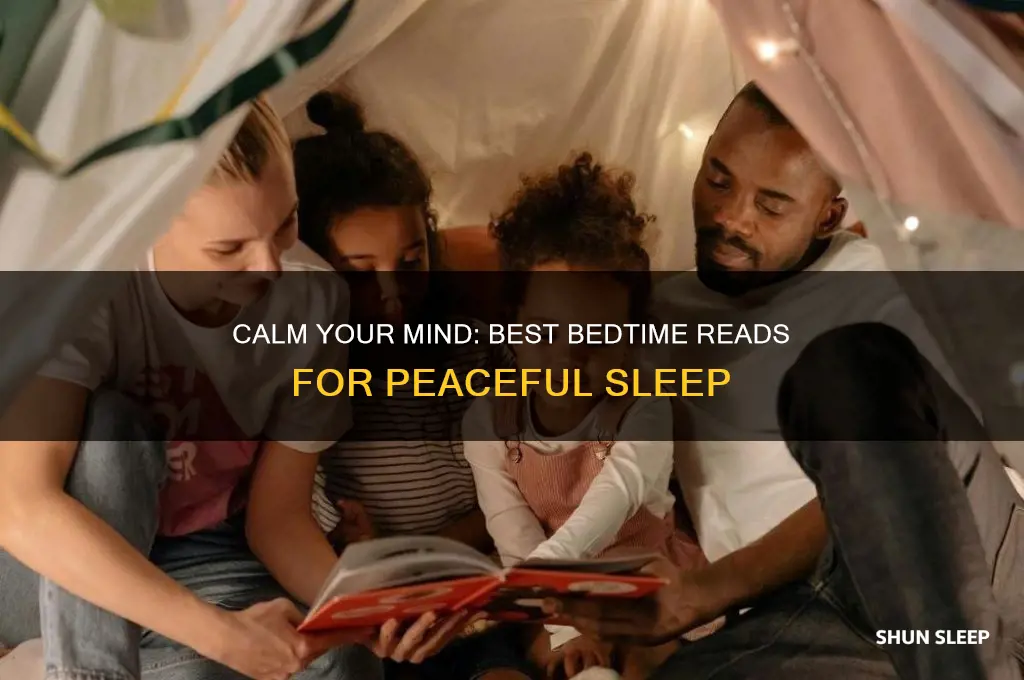 what should you read at night to help you sleep