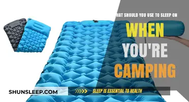 Camping Sleep Gear: Choosing the Right Equipment