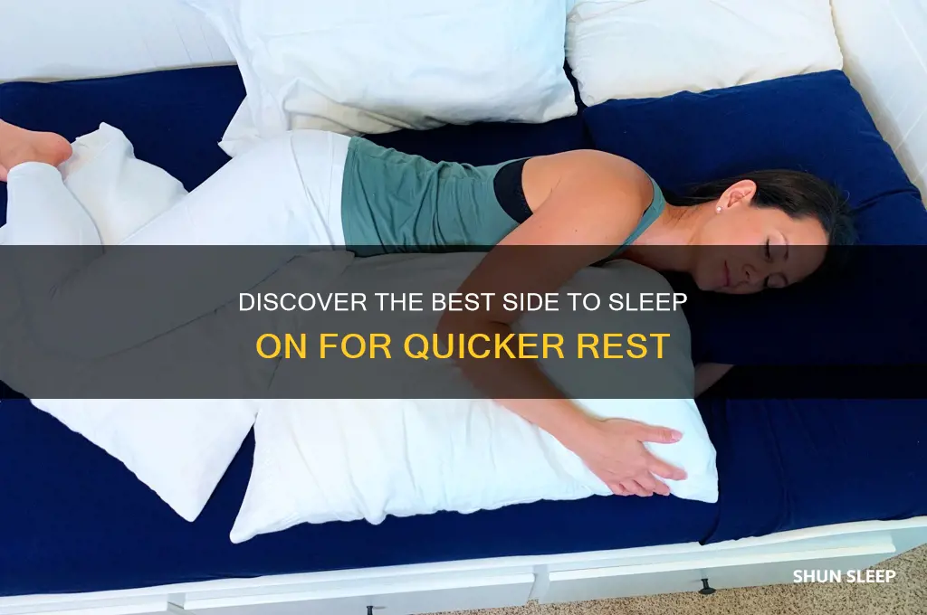 what side helps you sleep faster