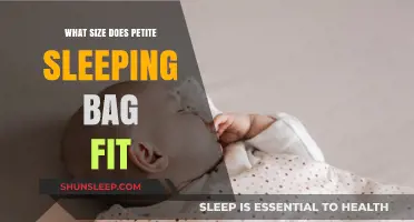 Sleeping Bag Sizes: Petite Fitting Explained