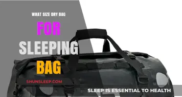Dry Bag Size: Sleeping Bag Storage Simplified
