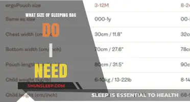 Choosing the Right Sleeping Bag Size for You