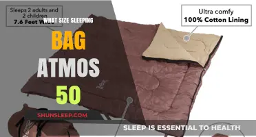 Atmos 50 Sleeping Bag: Choosing the Right Size