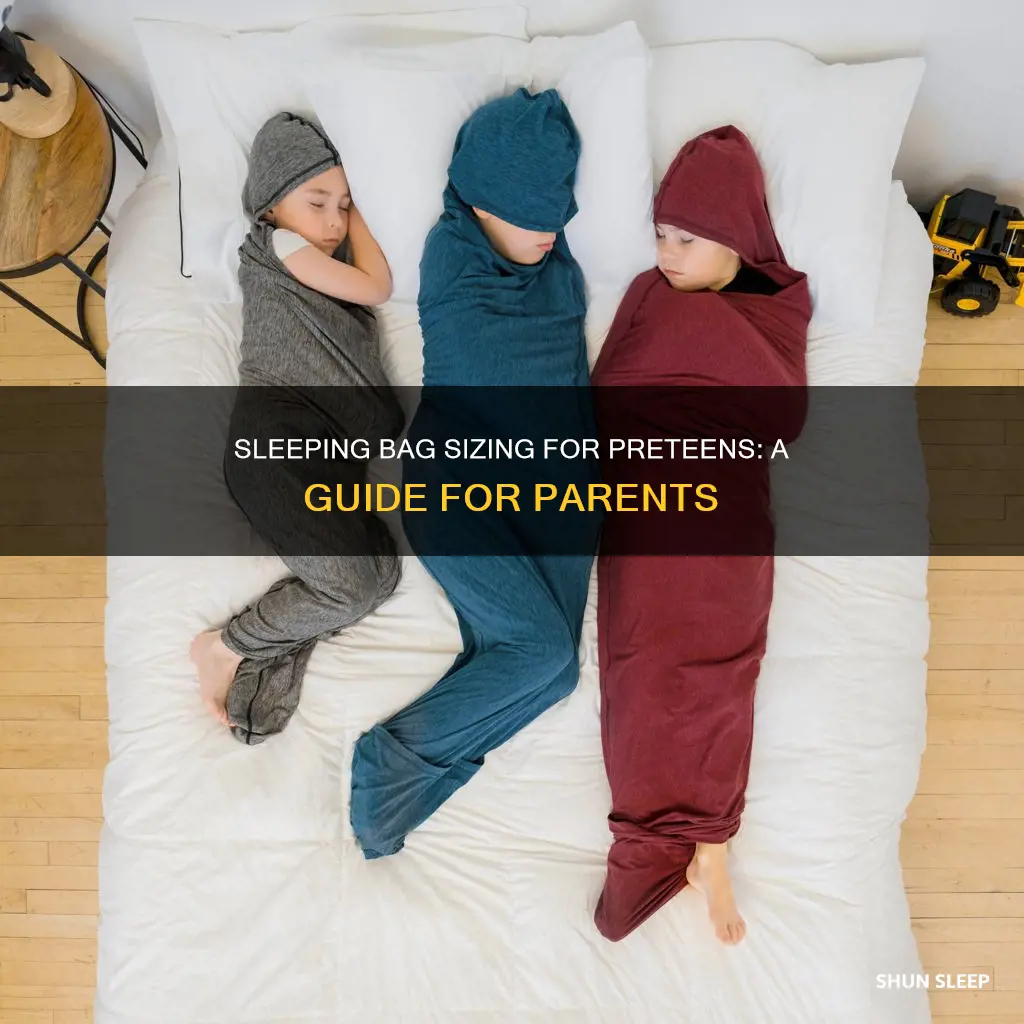 what size sleeping bag for 10 year old