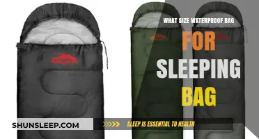 Waterproof Bag Sizes: Sleeping Bag Storage