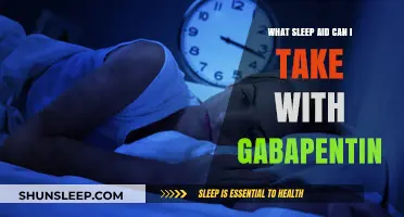 Safe Sleep Aids to Take With Gabapentin