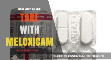 Safe Sleep Aids to Take With Meloxicam
