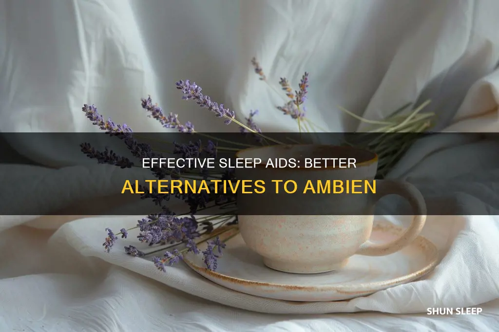what sleep aid is better than ambien