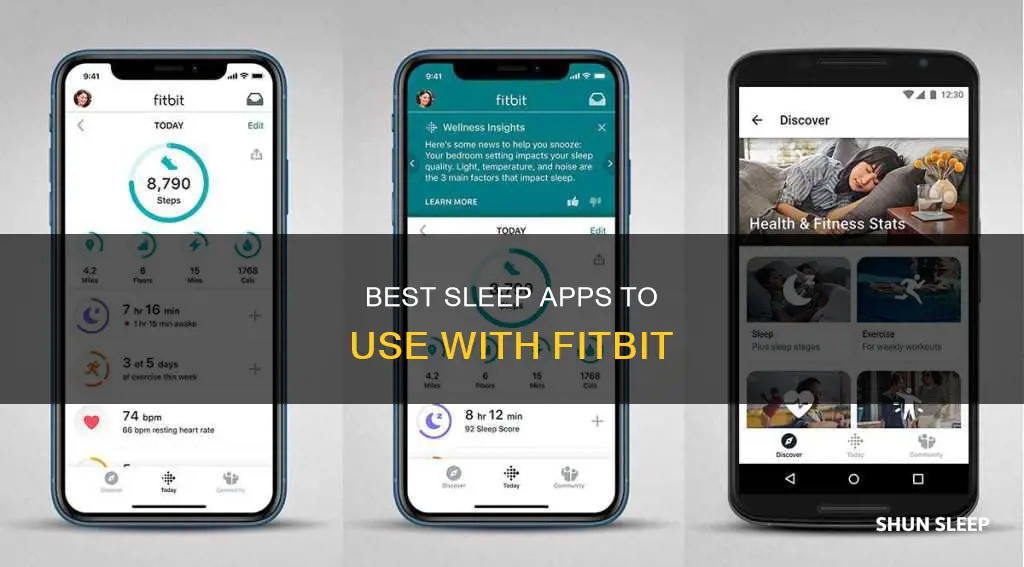 what sleep apps work with fitbit for sleep