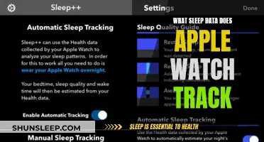 Apple Watch: Tracking Your Sleep Data